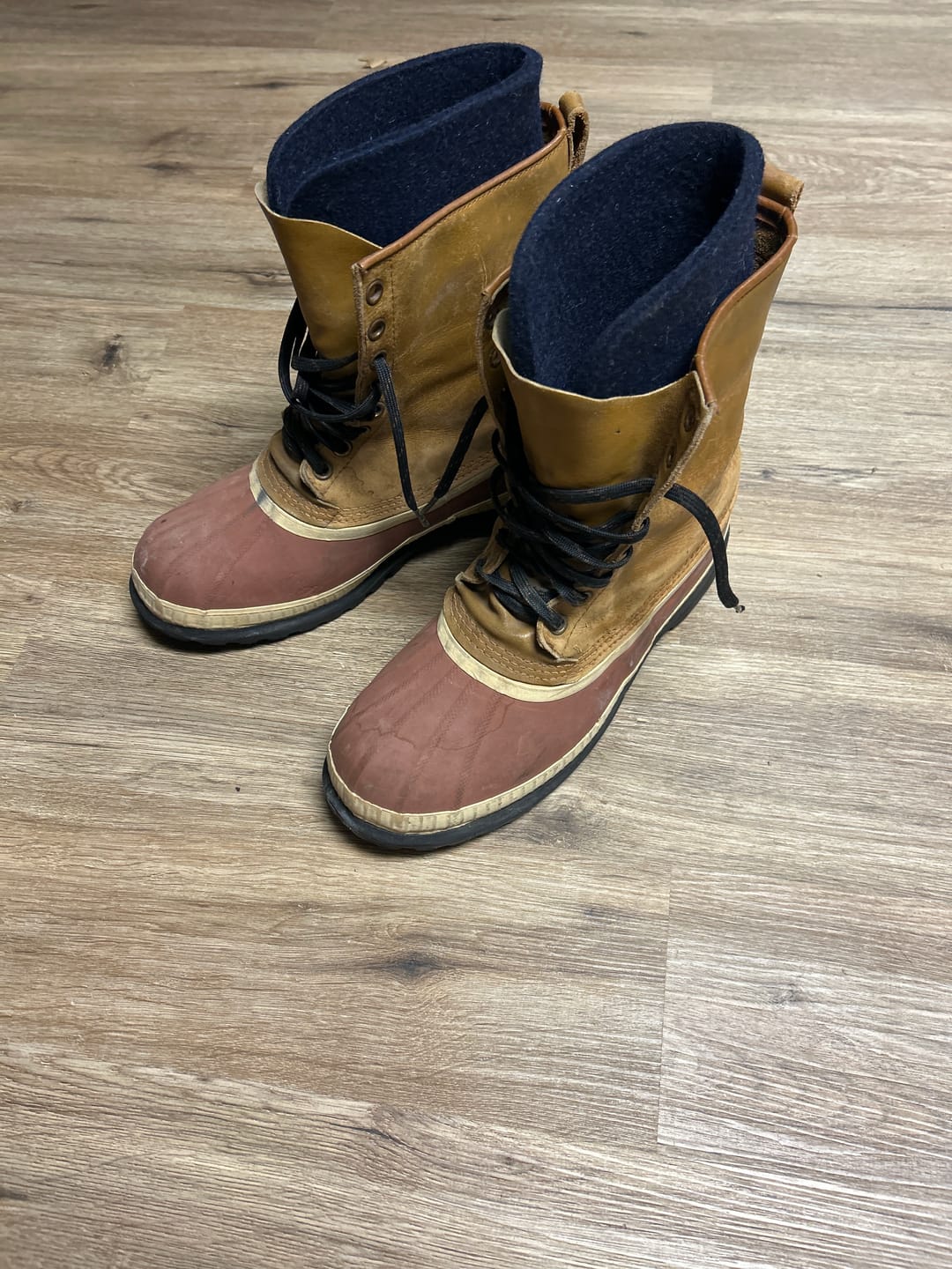 Customer photo review of Wool Felt Replacement Boot Liners (826 BB)