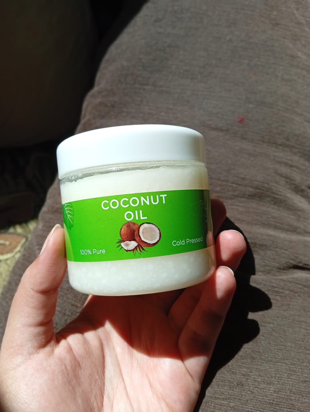 Customer photo review of Coconut Oil