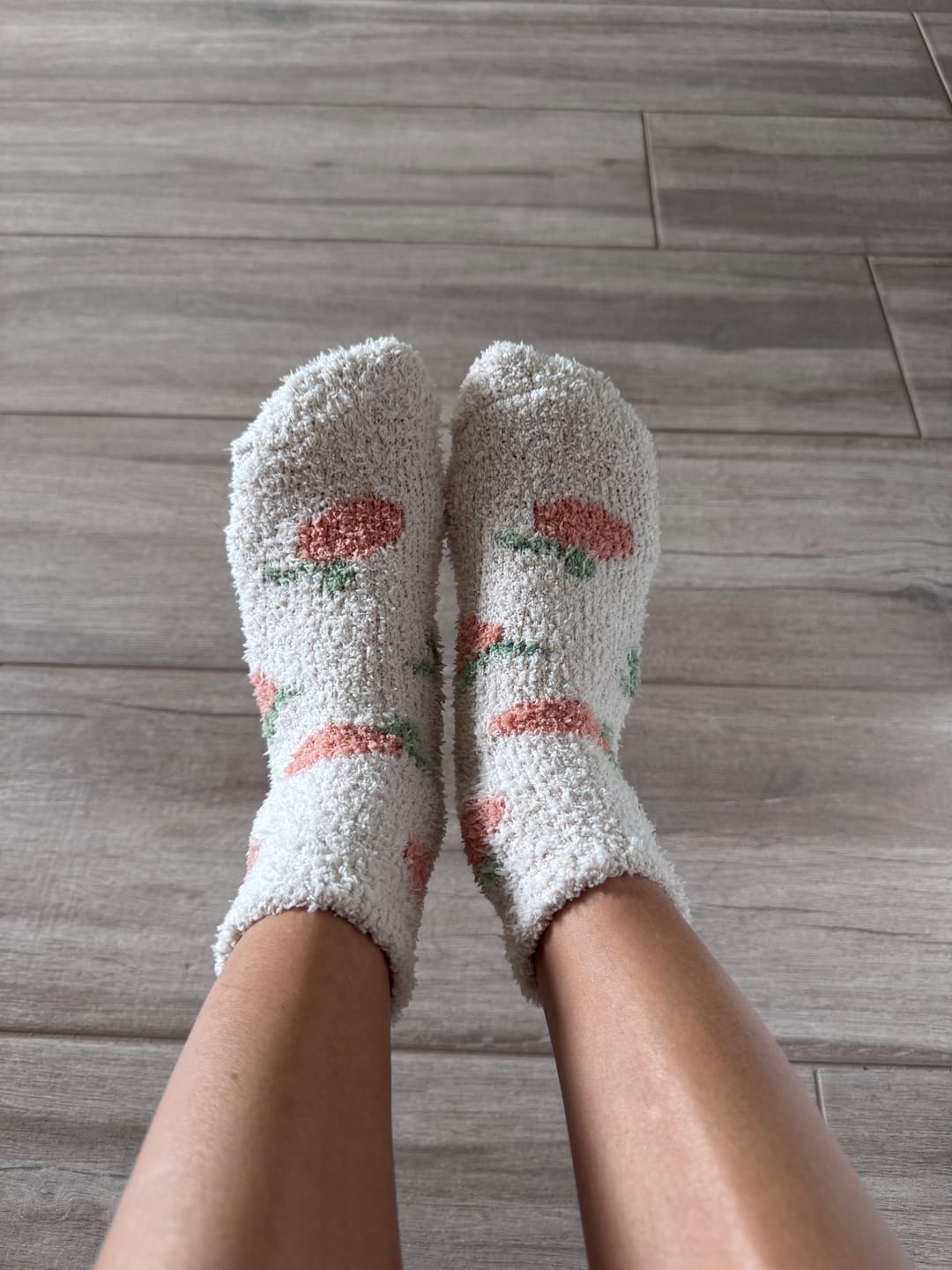 Customer photo review of Fuzzy Fun Socks Pack