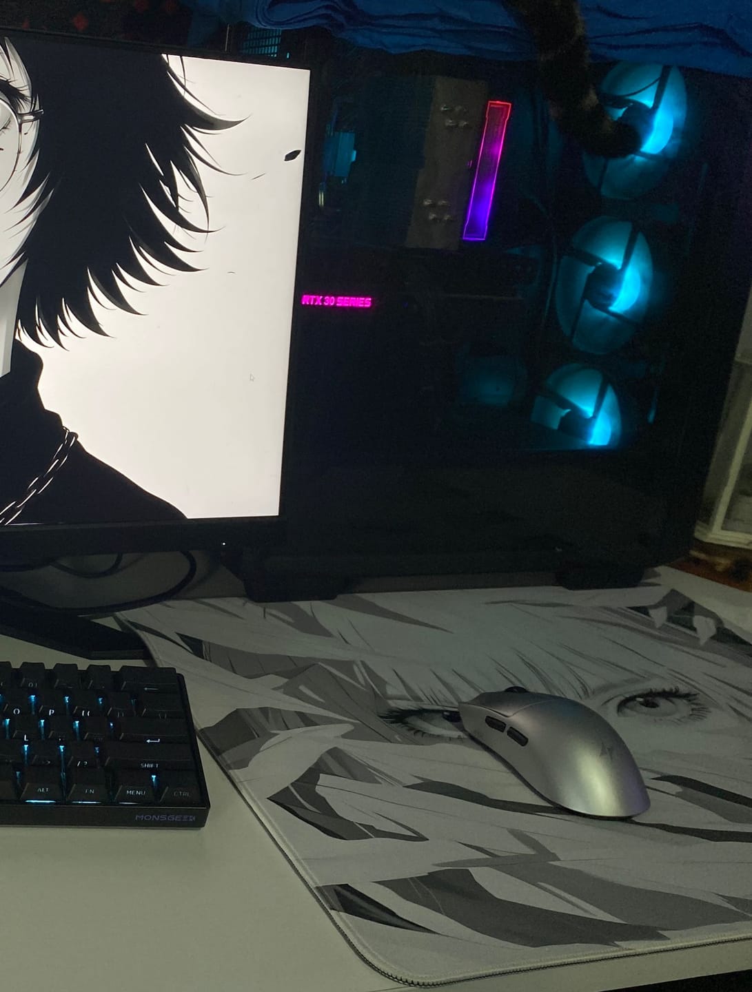 Customer photo review of ATK Blazing Sky X1 V2 Wireless Mouse