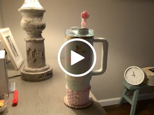 Customer video review of Spring Blossom Tumbler Bracelet