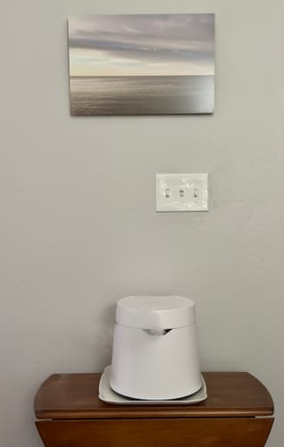 Customer photo review of Carepod One - Stainless Steel Humidifier