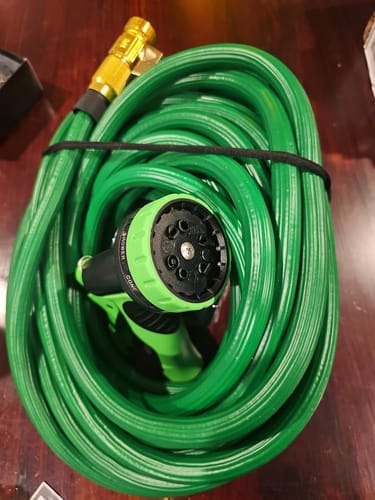 Customer photo review of Garden Magic Hose | Expandable Hose Pipe
