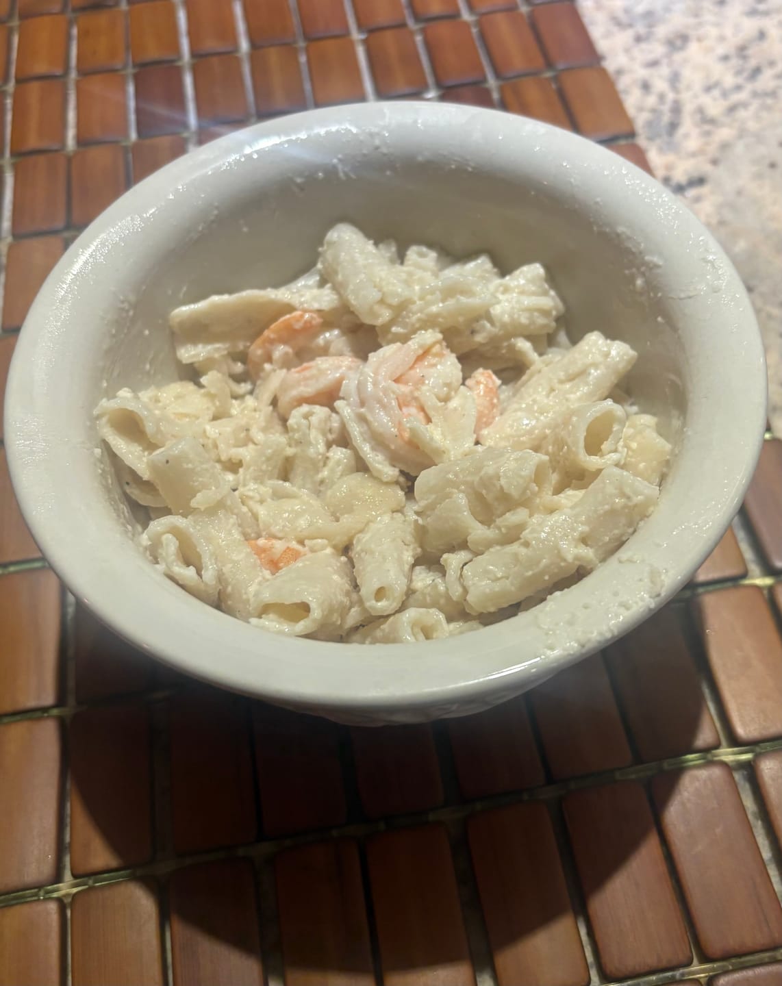 Customer photo review of Creamy Alfredo Pasta Sauce by Campo d'Oro, 12.3 oz (350 g)