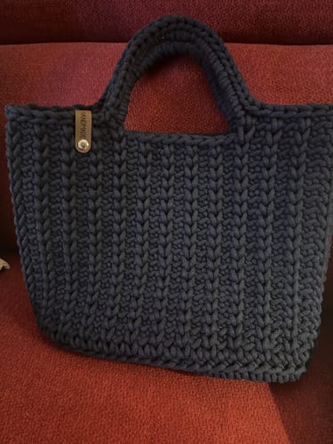 Customer photo review of Label-Set "HANDMADE" - Braun - CS0018 - für Häkelkörbe etc.