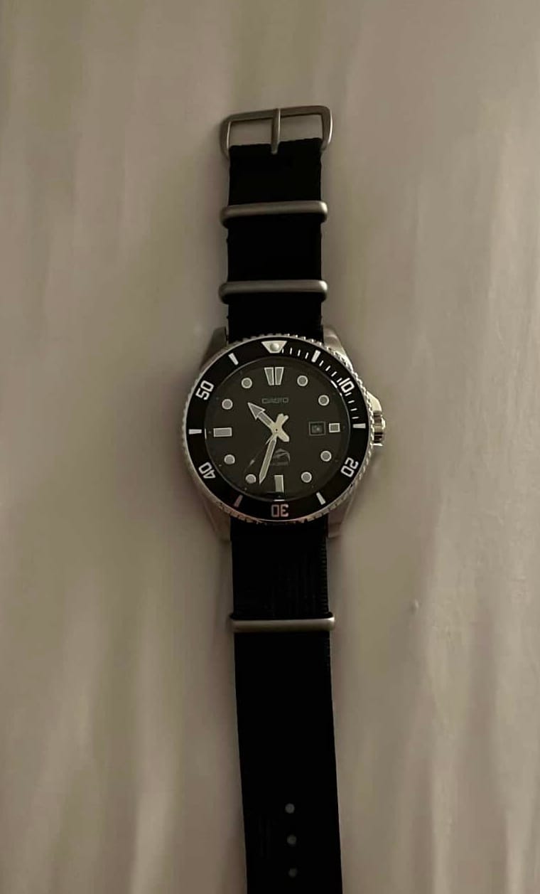 Customer photo review of Reloj Casio Submariner Marlin Duro MDV106-1AV Negro Buceo