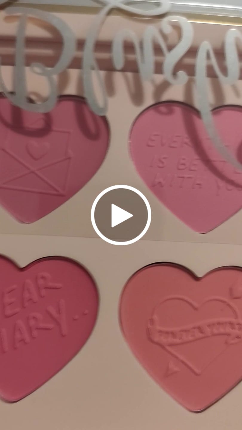Customer video review of P.Louise My First Blush Palette