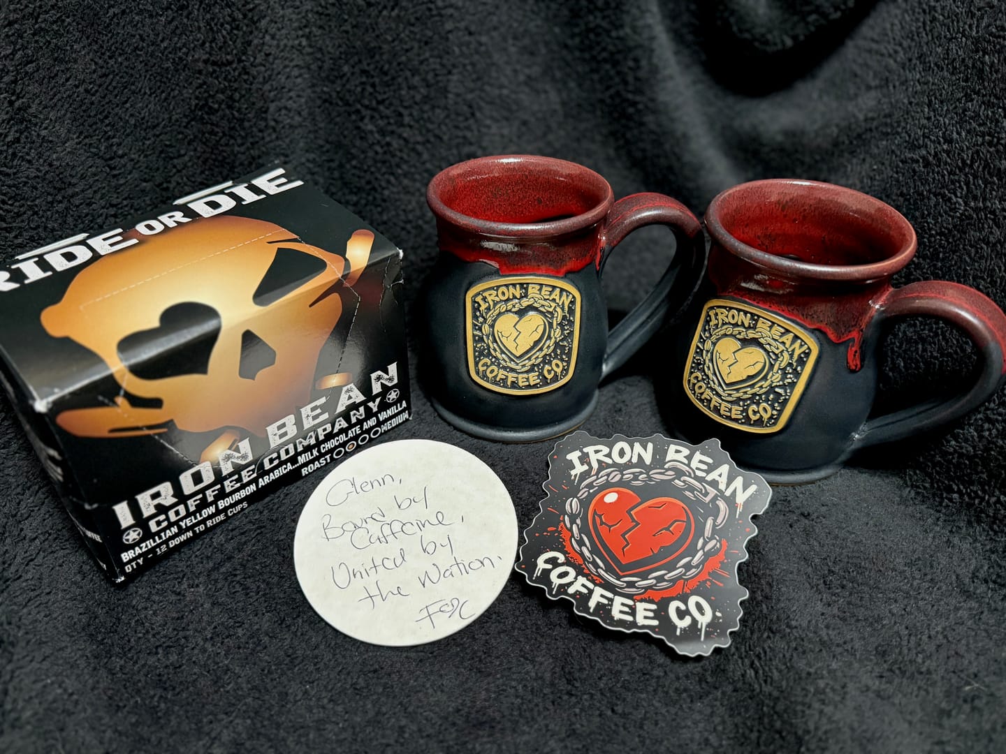 Customer photo review of RIDE OR DIE KUPS 12pk