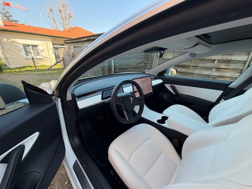 Customer photo review of Blind Spot Detection (BSD) Smart Ambient Light for Tesla Model Y/3 (2017–2025+)