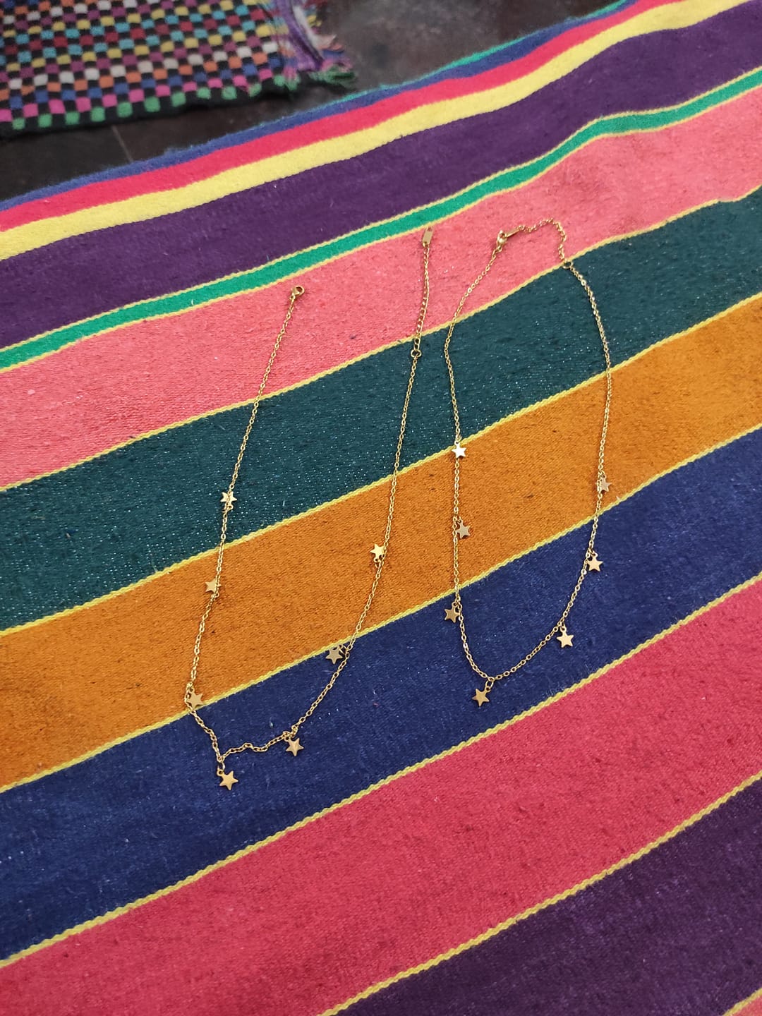 Customer photo review of Starry Night Necklace