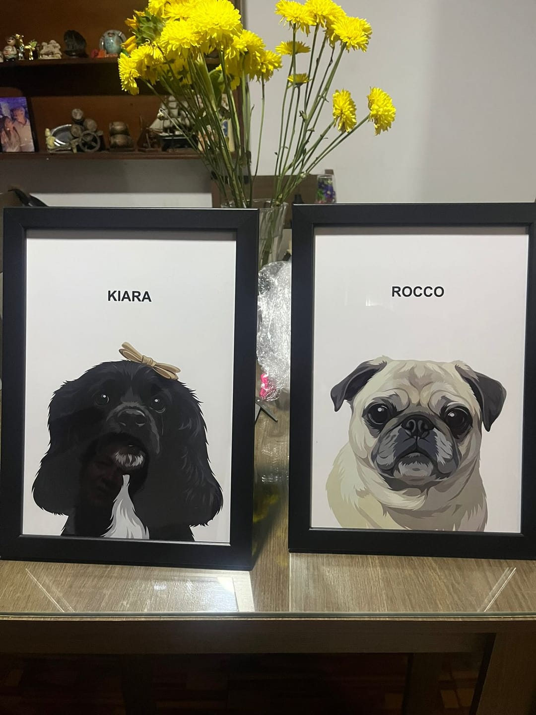 Customer photo review of Retrato Personalizado