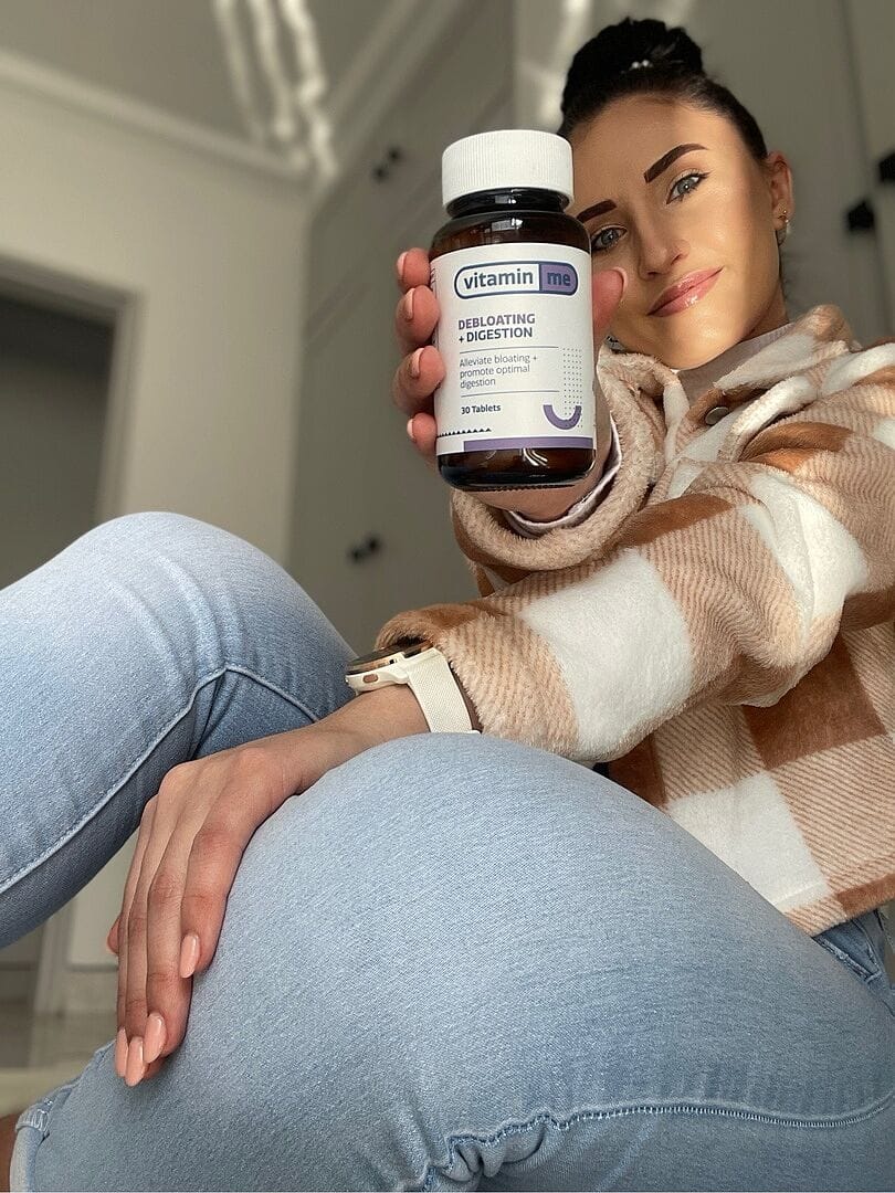 Customer photo review of Debloating + Digestion