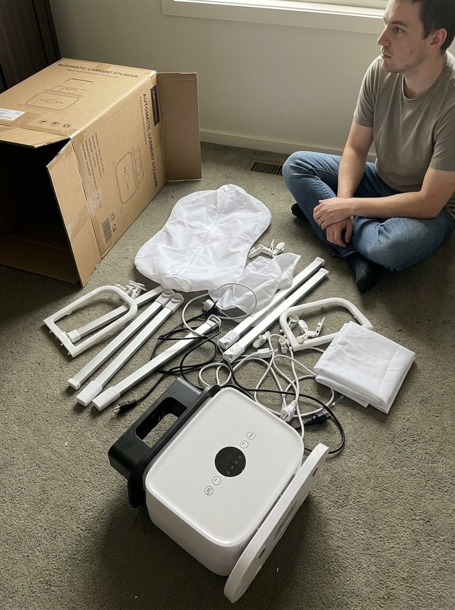 Customer photo review of Automatic Ironing System