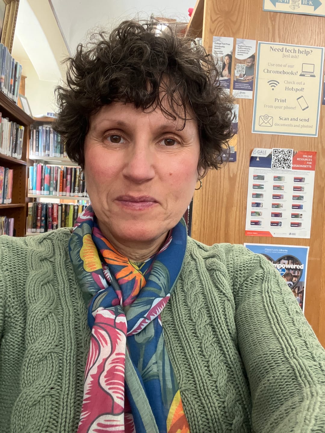 Customer photo review of Assortment Scarf