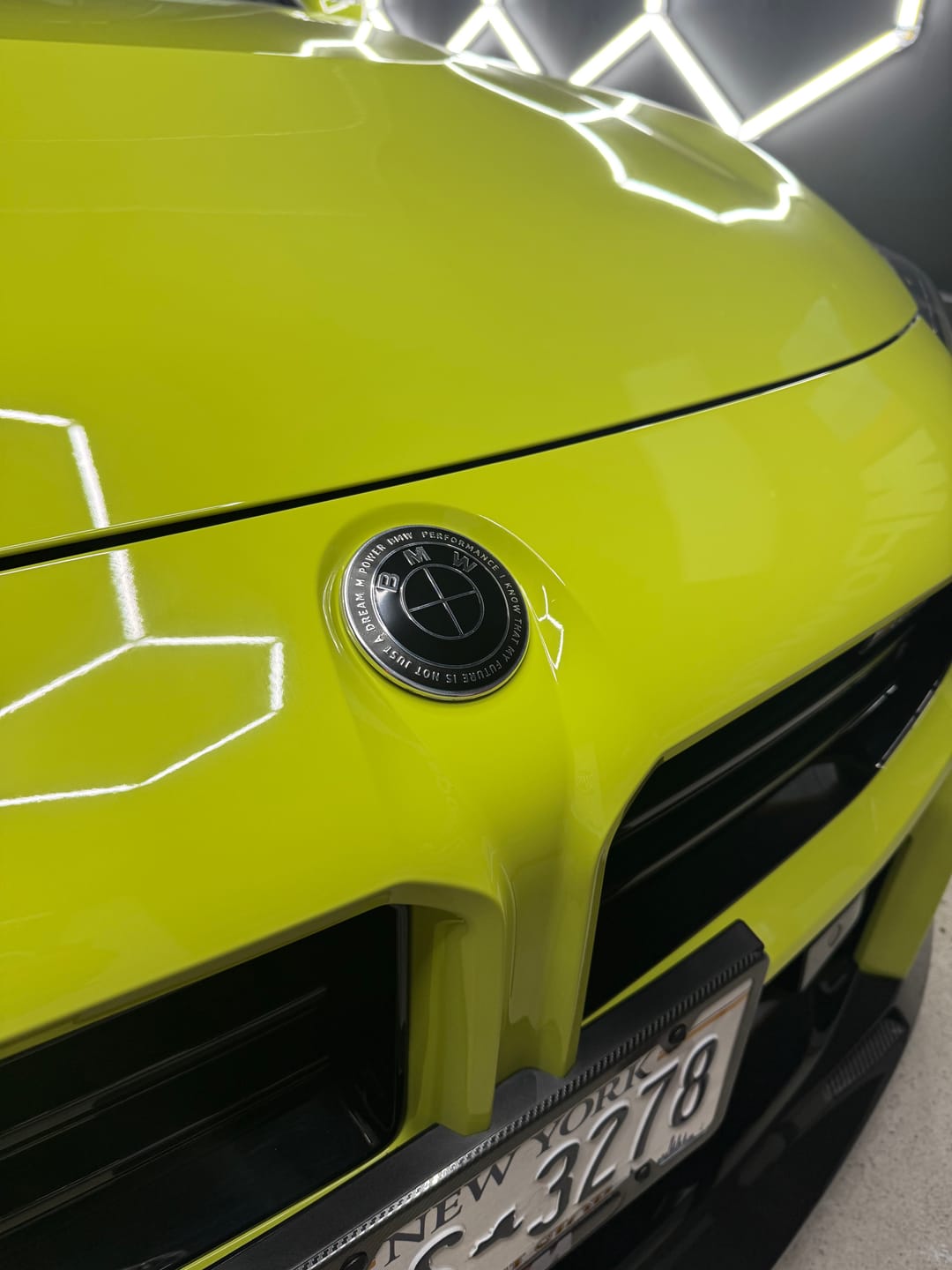 Customer photo review of BMW 50TH ANNIVERSARY EMBLEM BADGE - FULL BLACK