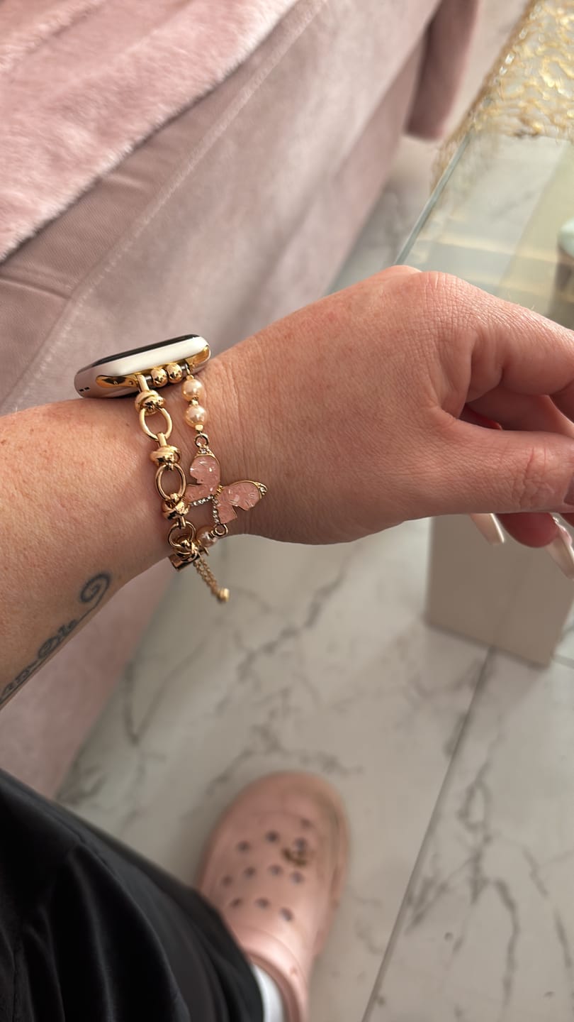 Customer photo review of NEU: Apple Watch Metallarmband "Antonia"