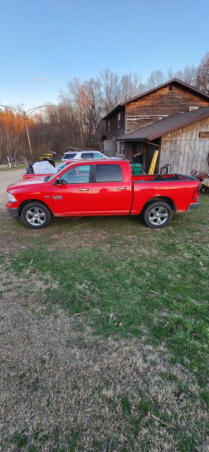Customer photo review of 2013-2018 Dodge Ram 1500 Air Suspension Conversion/Delete Kit With Light Fix Module (DR14FM)