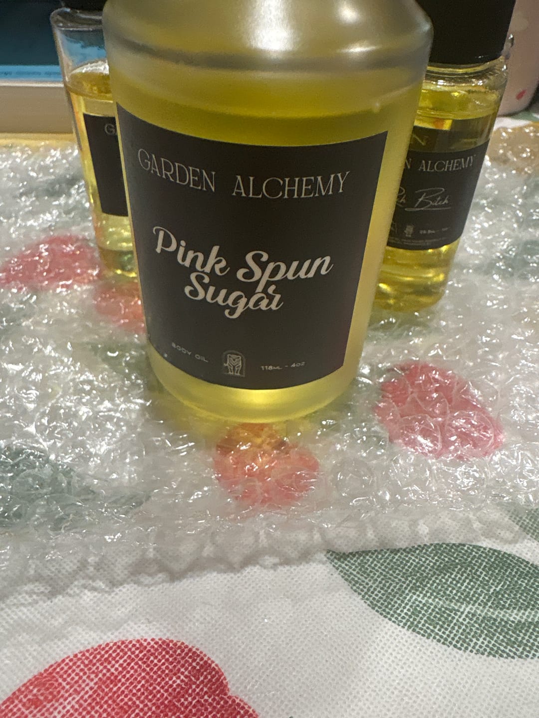 Customer photo review of PINK SPUN SUGAR