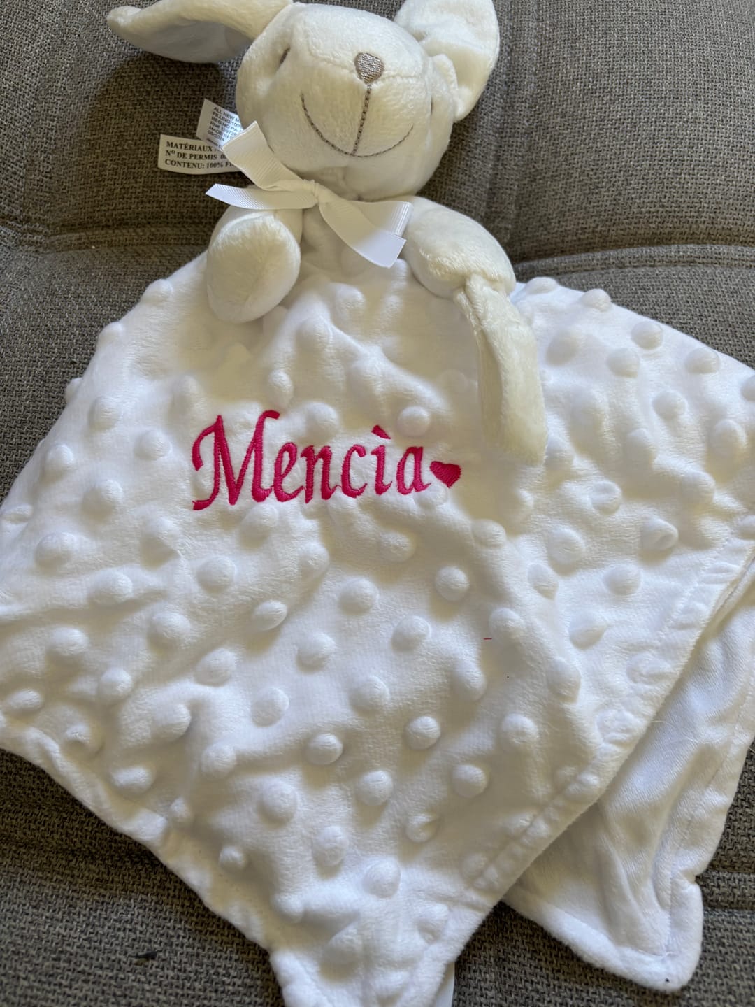 Customer photo review of Le doudou qui rassure