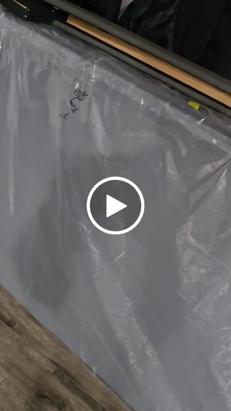 Customer video review of Standard 2" 5" 7" 9" or 12" Boxspring Box Foundation Box Spring Twin, Double, Queen