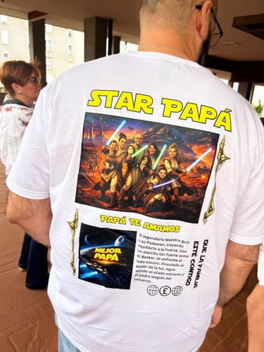 Customer photo review of Star Papá - personalizable