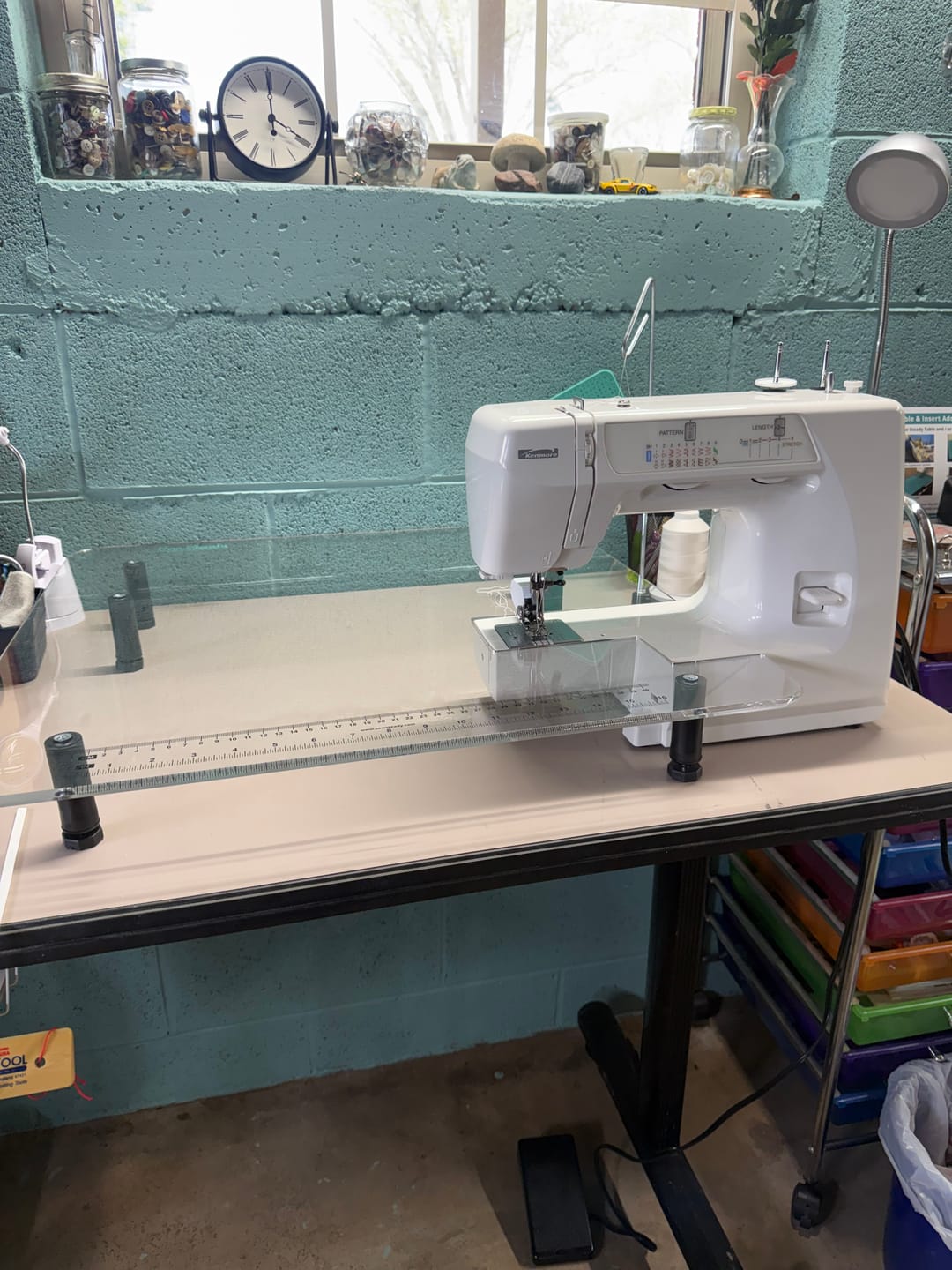 Customer photo review of Sew Steady Sewing Machine Extension Table