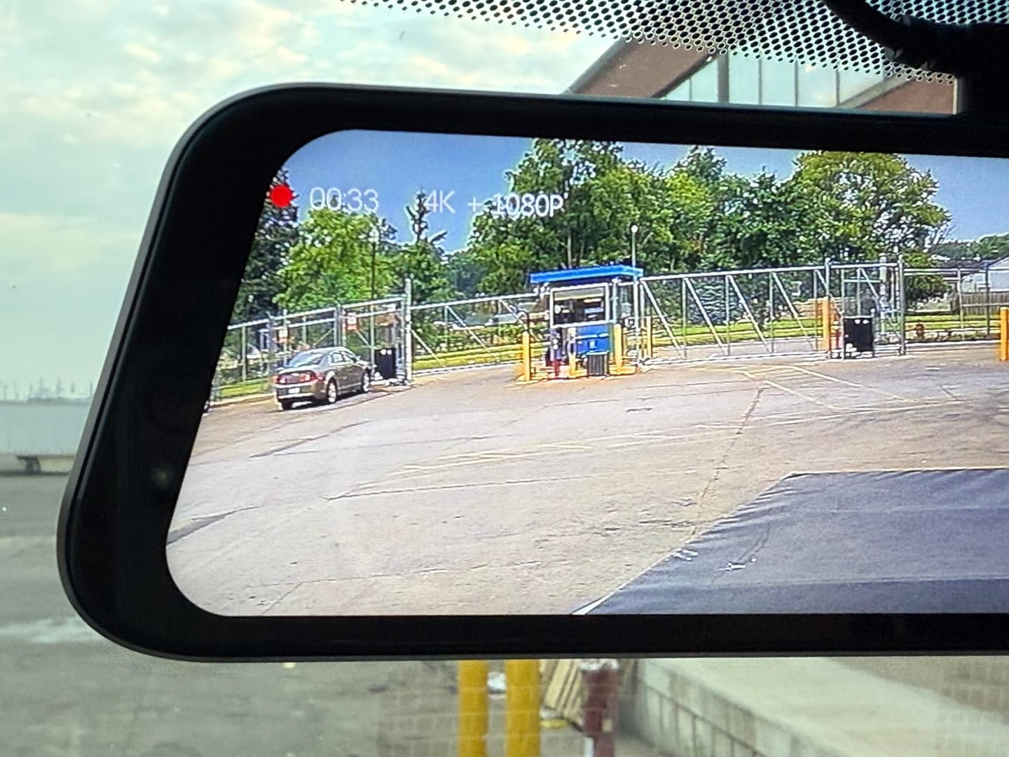 Customer photo review of 10" Elite | 4K Front + 2K Rear Smart Streaming Mirror