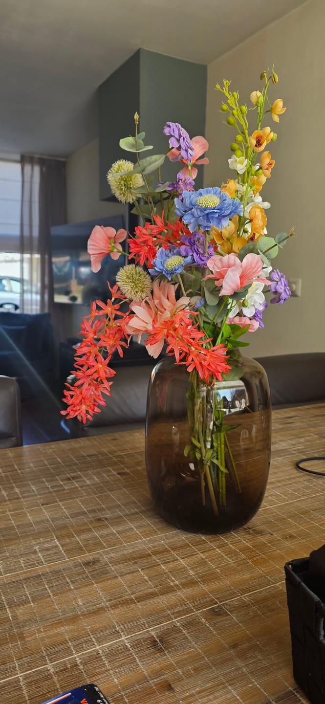 Customer photo review of Zijden boeket - Petit Pastel