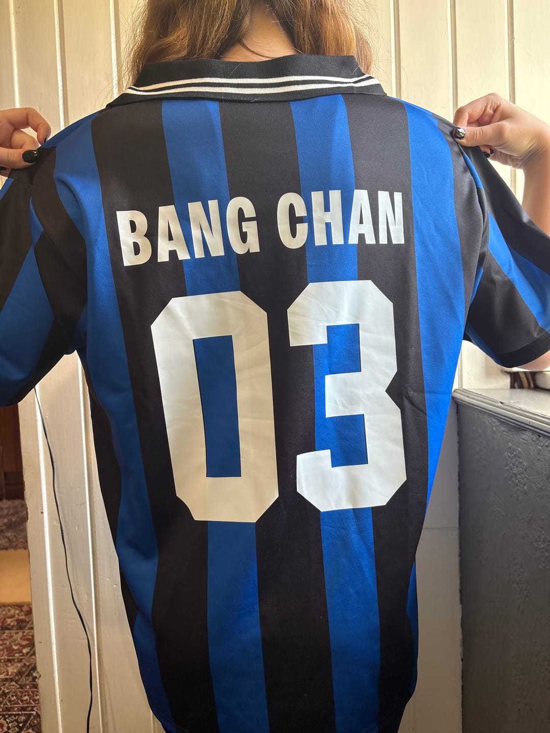 Customer photo review of Kpop SKZ Karma Jersey