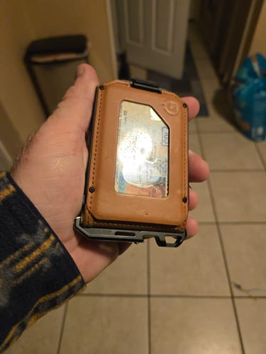 Customer photo review of M4 MAVERICK™ BIFOLD RAIL WALLET
