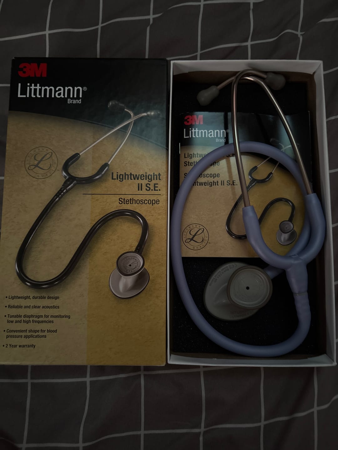 Customer photo review of Littmann Lightweight II S.E. Stethoscope: Ceil Blue 2454