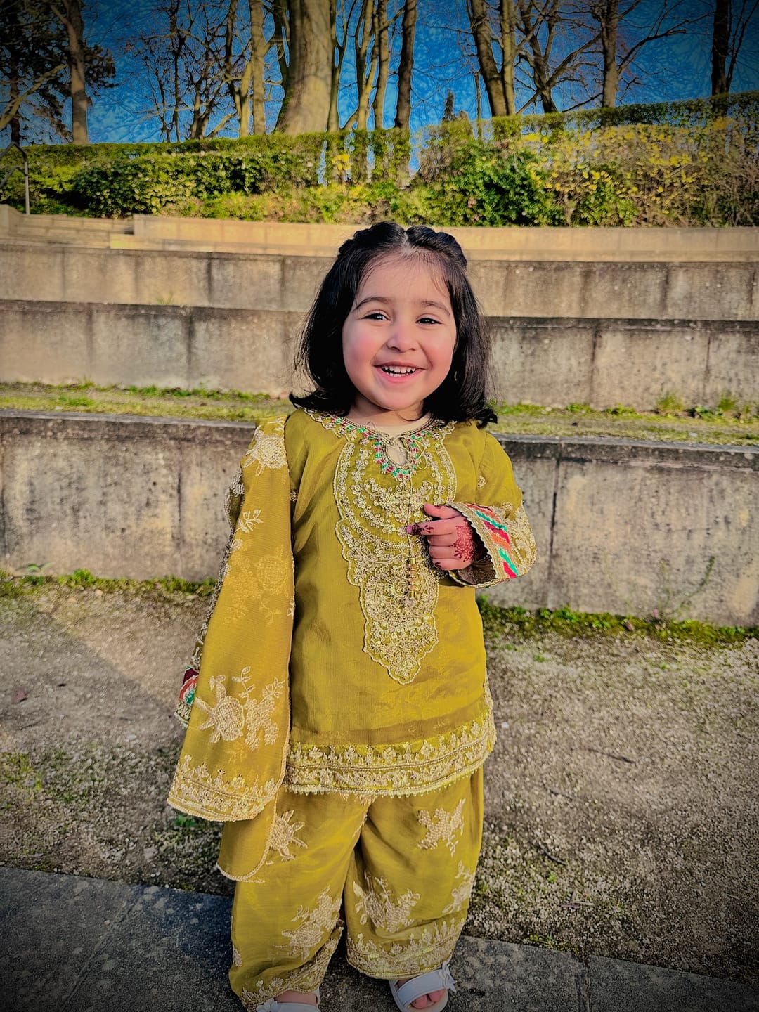 Customer photo review of shagun Exclusive Kids Eid Collection 2026 OP-06