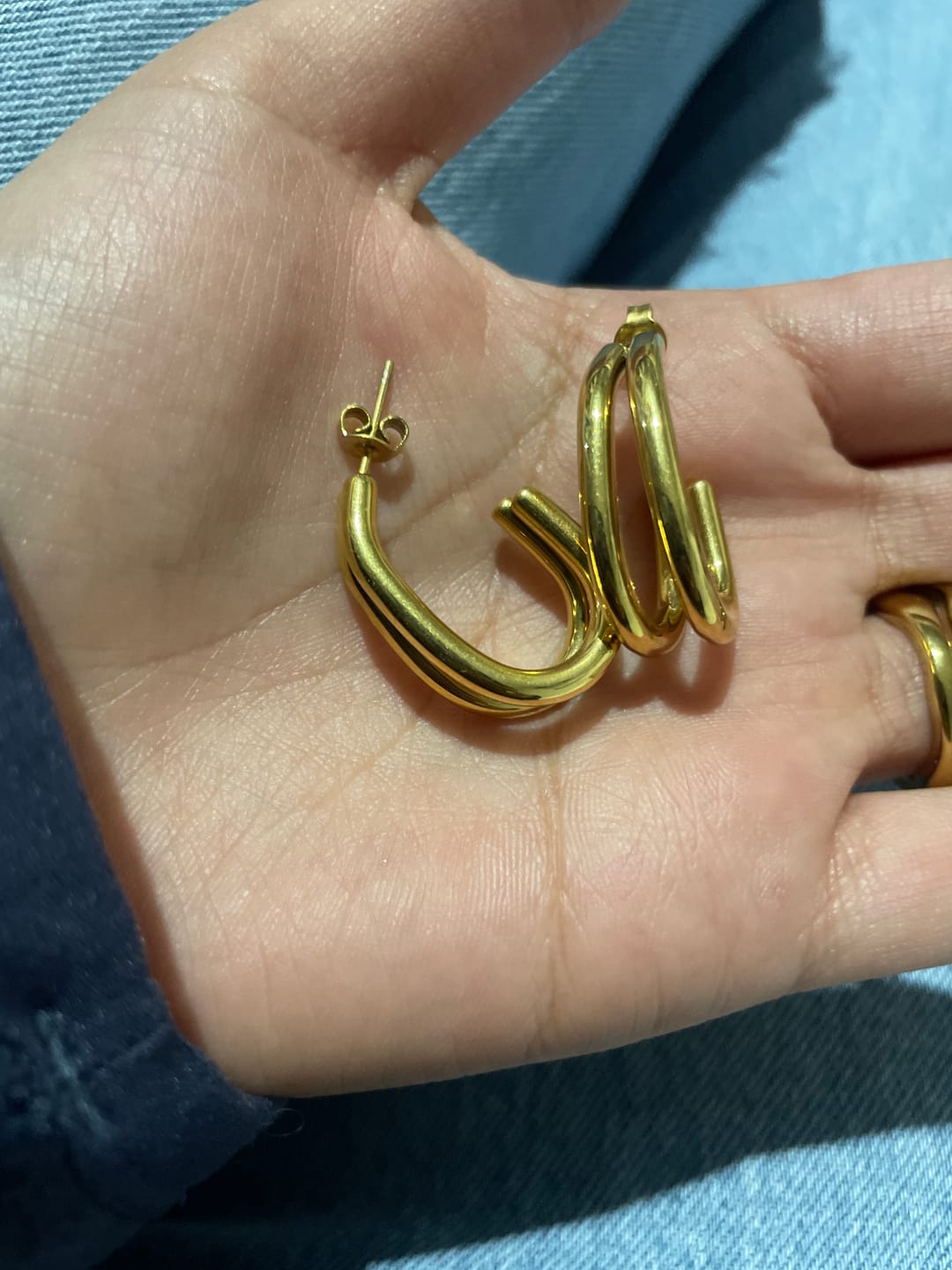 Customer photo review of Aretes Jaydy