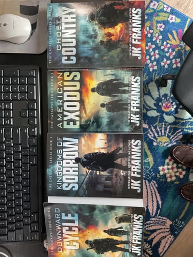 Customer photo review of Downward Cycle  Paperback-(Book 1 The Catalyst Series)