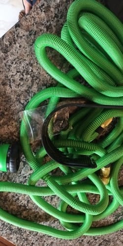 Customer photo review of Garden Magic Hose | Expandable Hose Pipe