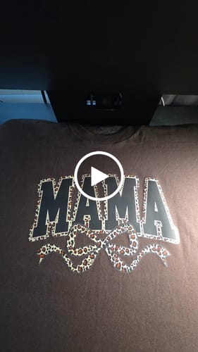 Customer video review of DTF Transfers Upload Your Gang Sheet
