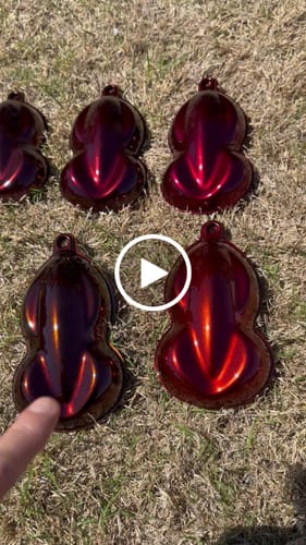 Customer video review of Fever Dream Painted Sample (Black Ground Coat)