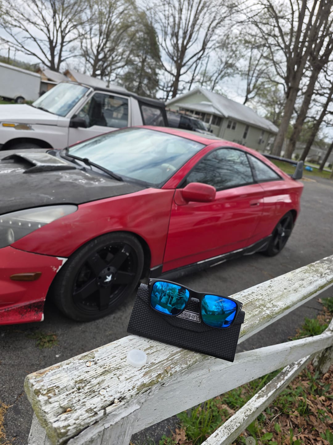 Customer photo review of 80Eighty® Polarized Sunglasses - Blue Chrome