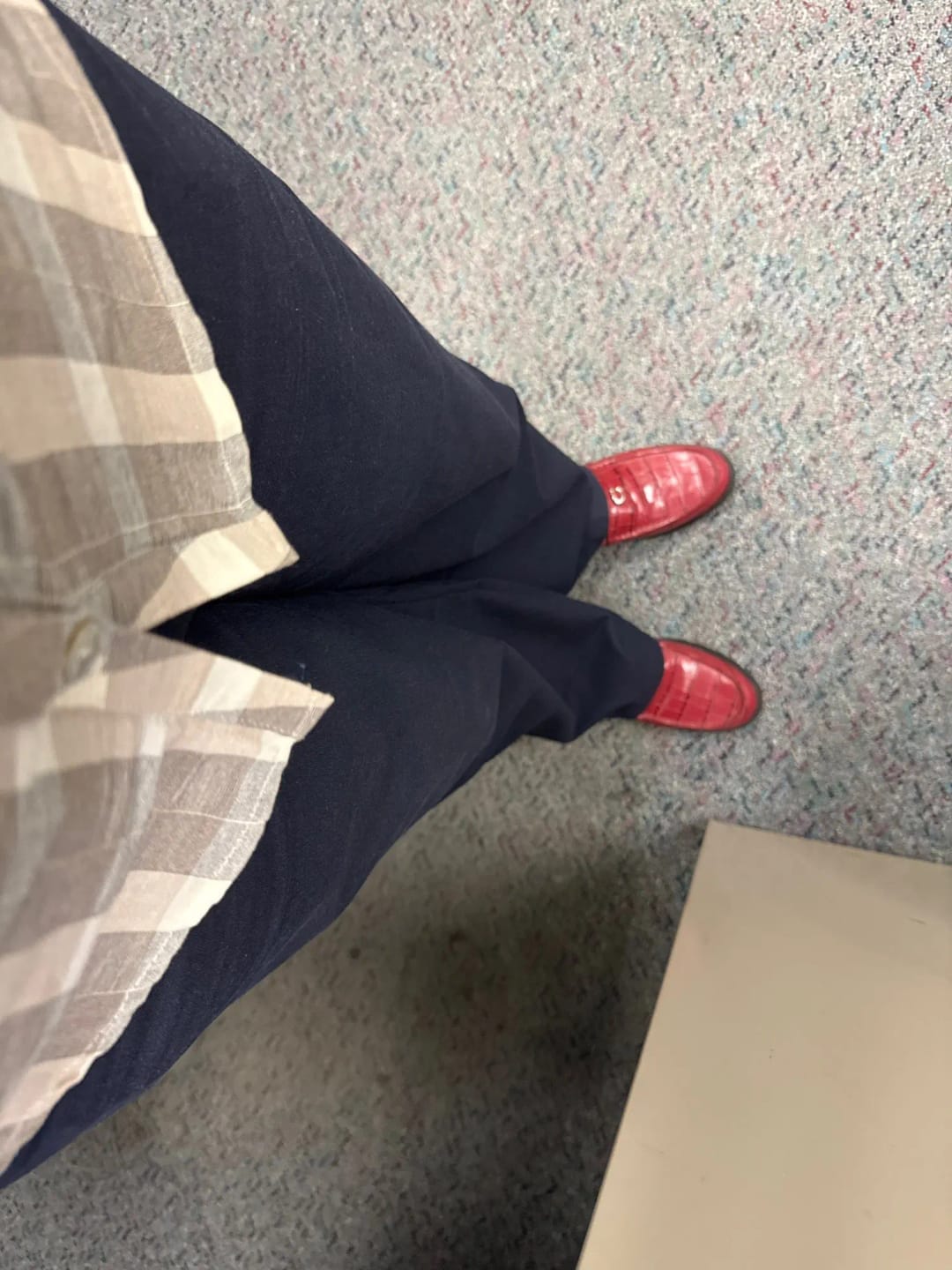 Customer photo review of Kendall Wide Leg Linen Pants
