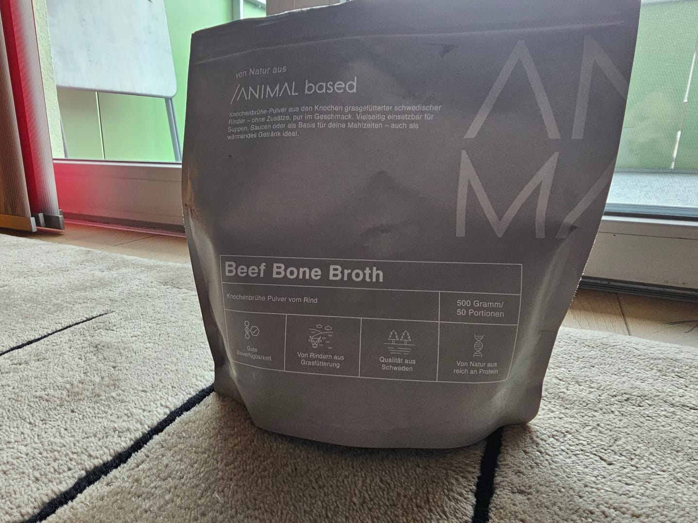 Customer photo review of Knochenbrühe Pulver 500g
