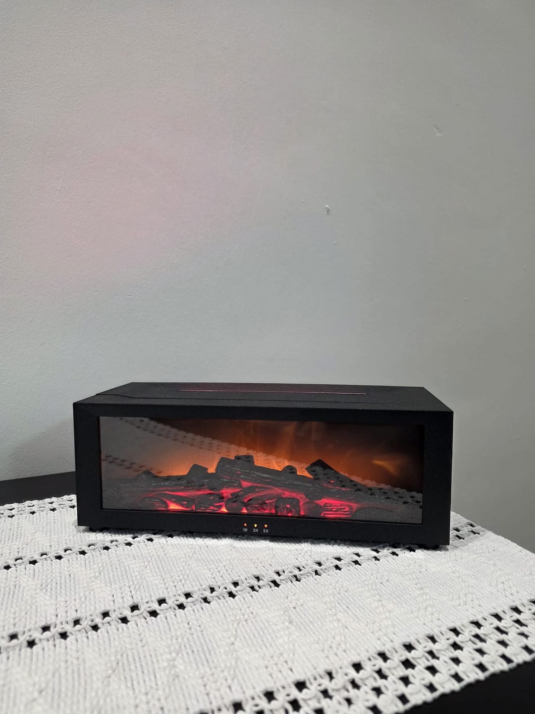 Customer photo review of מפיץ קמין + שמן ריח