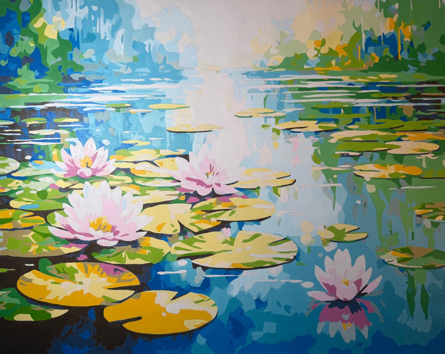 Customer photo review of Water Lillies