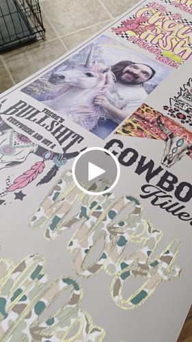 Customer video review of DTF Transfers Gangsheet Builder