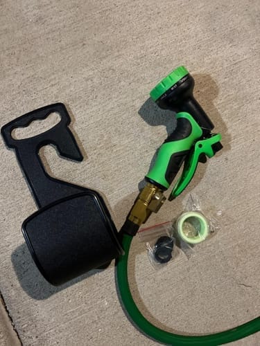 Customer photo review of Garden Magic Hose | Expandable Hose Pipe
