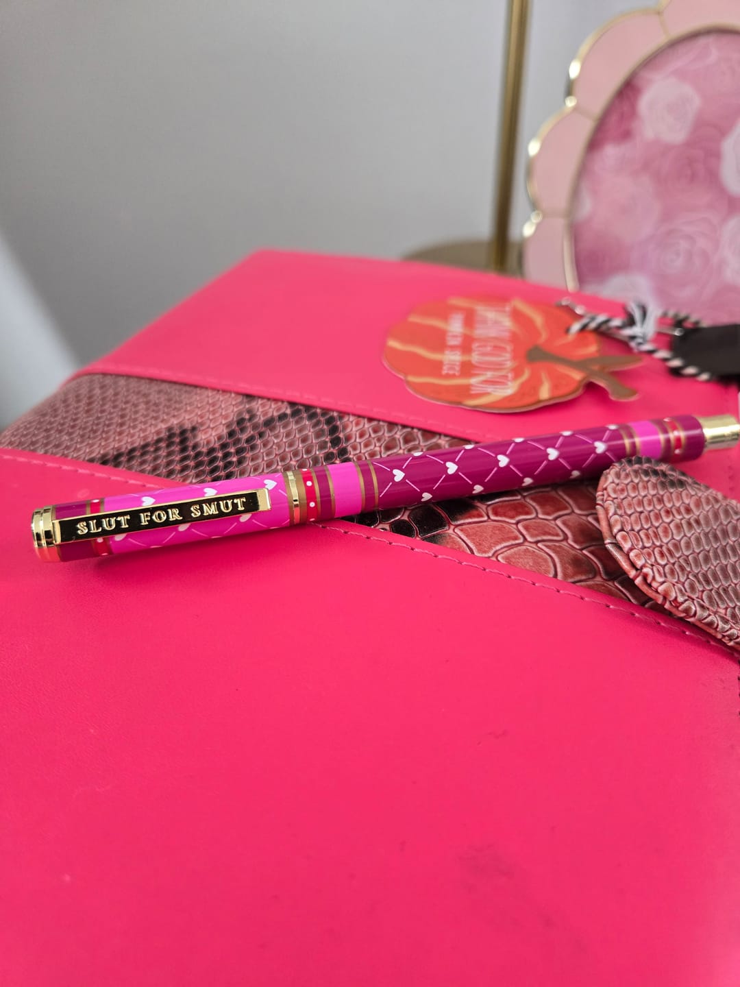 Customer photo review of Slut for Smut Pen - Pink