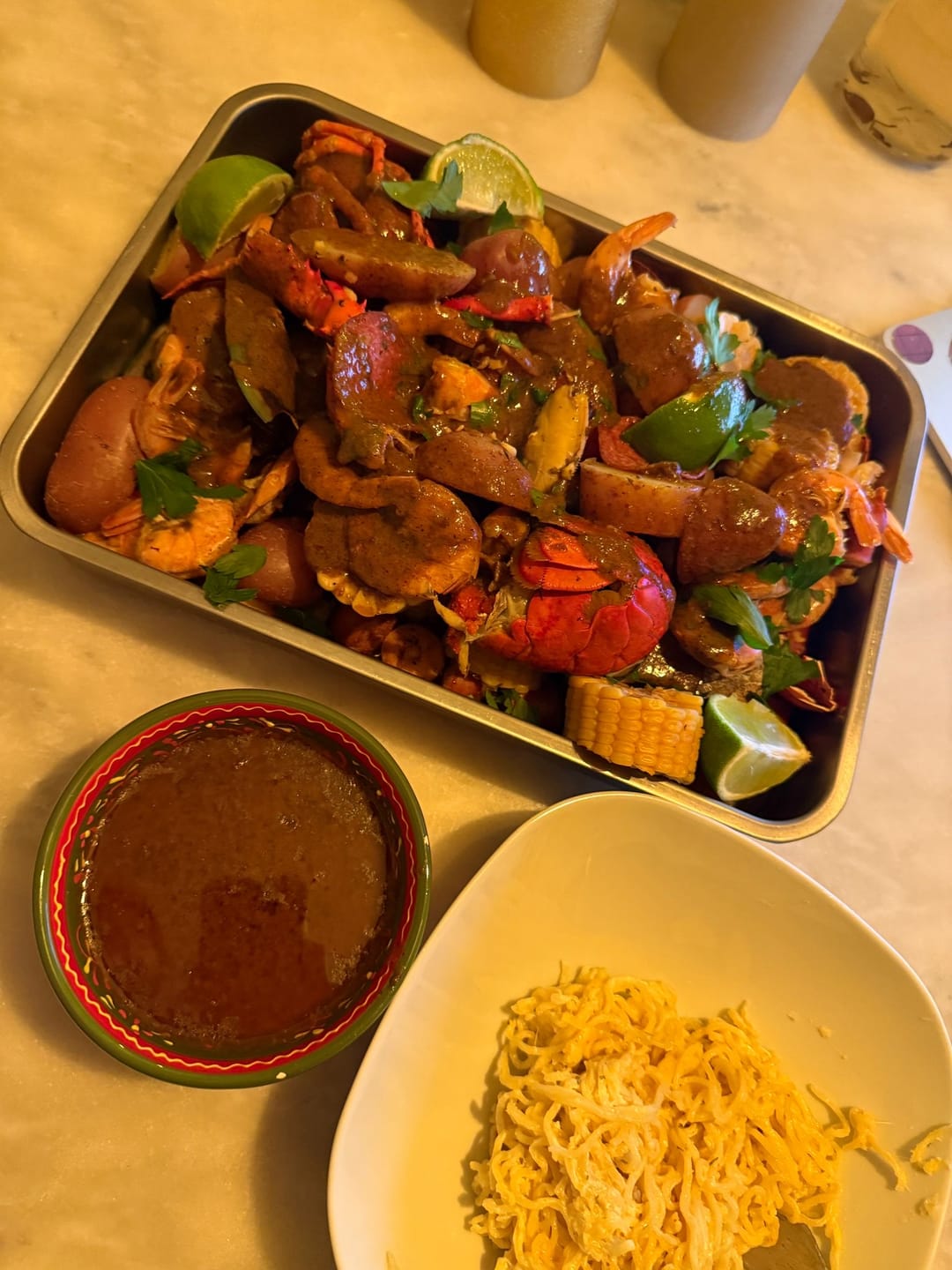 Customer photo review of Seafood Boil Bomb