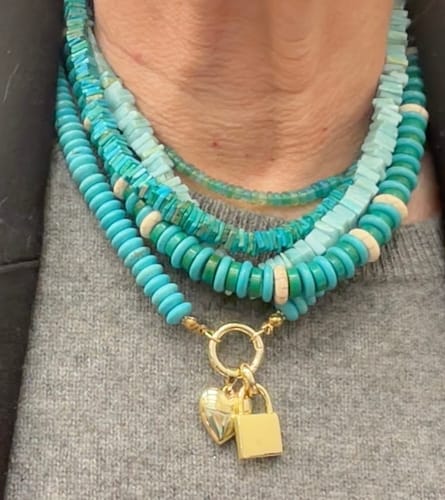 Customer photo review of Savannah Necklace