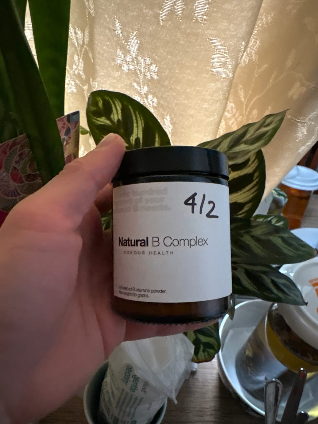 Customer photo review of Natural B Complex Powder - 60 Serves