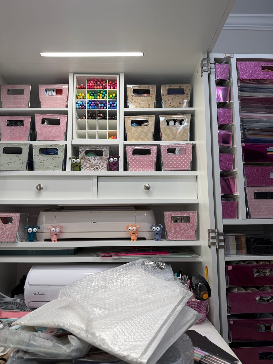 Customer photo review of 2 Built-In Drawers