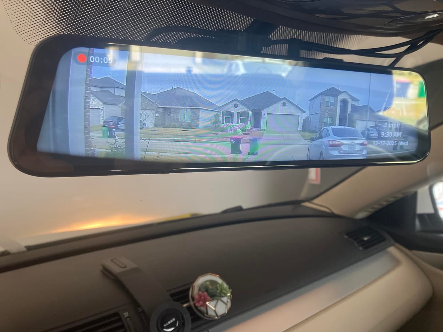Customer photo review of 10" Elite | 4K Front + 2K Rear Smart Streaming Mirror